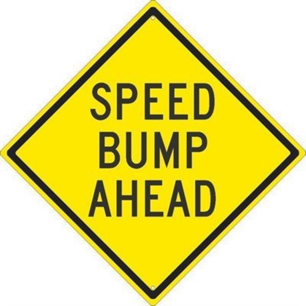 Nmc Speed Bump Ahead Sign, TM214K TM214K